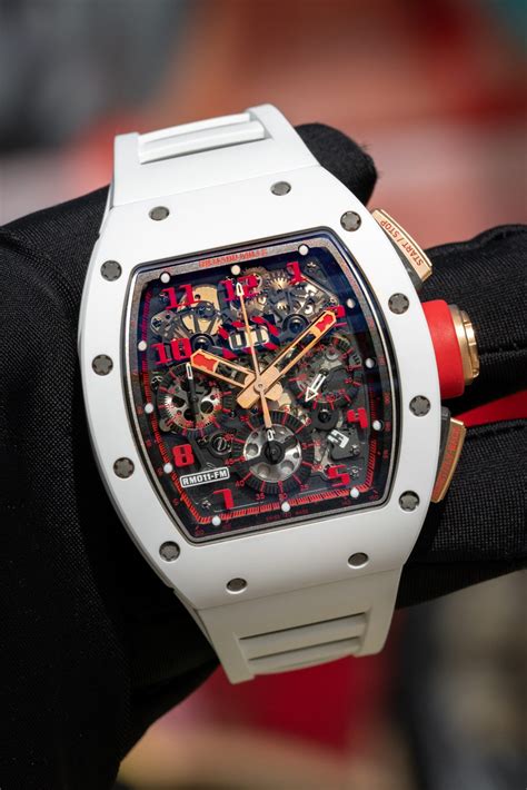 richard mille white demon|Richard Mille RM 011 White Demon for Men .